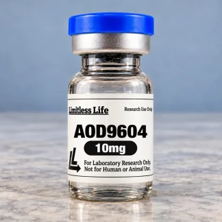 AOD9604 10mg laboratory research material