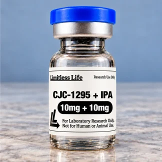 CJC 1295 (no DAC) 10mg + IPA 10mg laboratory research material